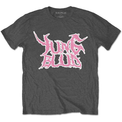 Yungblud Unisex T-Shirt: DEADHAPPY Pink (Back Print) T-Shirt