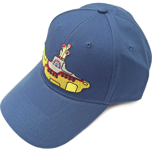 The Beatles Unisex Baseball Cap: Yellow Submarine (Denim Blue) Baseballpet