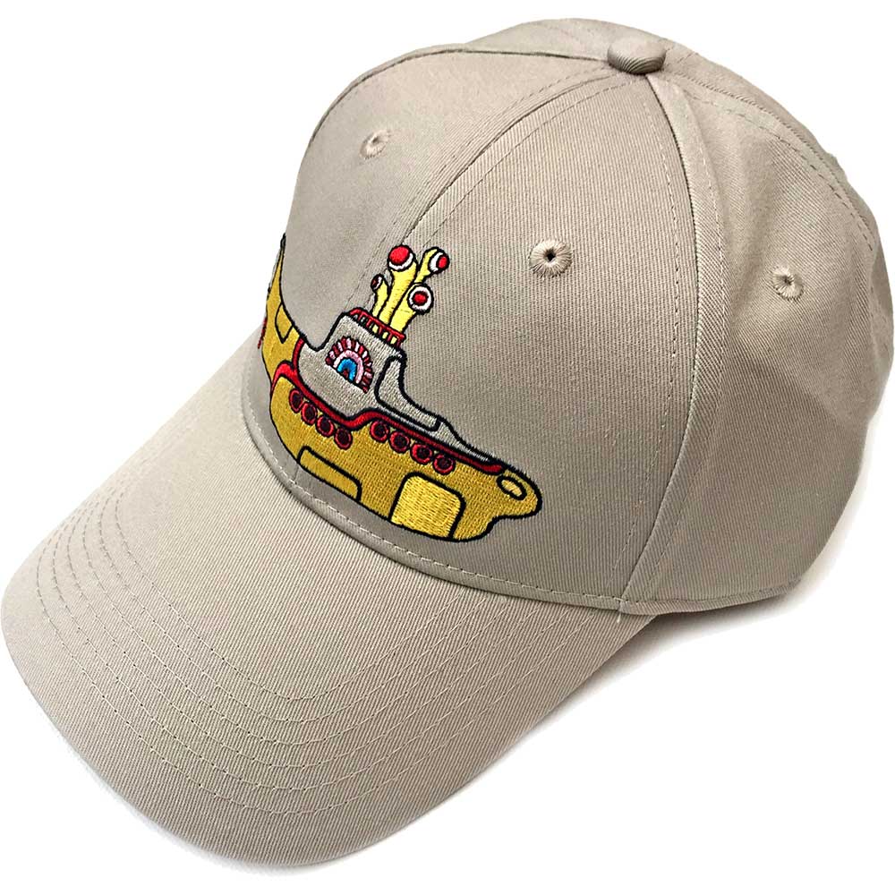 The Beatles Unisex Baseball Cap: Yellow Submarine (Sand) Baseballpet