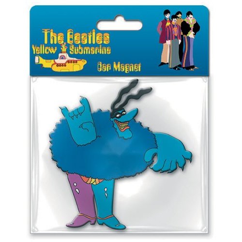 The Beatles Rubber Magnet: Yellow Submarine Chief Blue Meanie Rubberen magneet