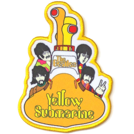 The Beatles Standard Patch: Yellow Submarine All Aboard (Loose) Standaard patch