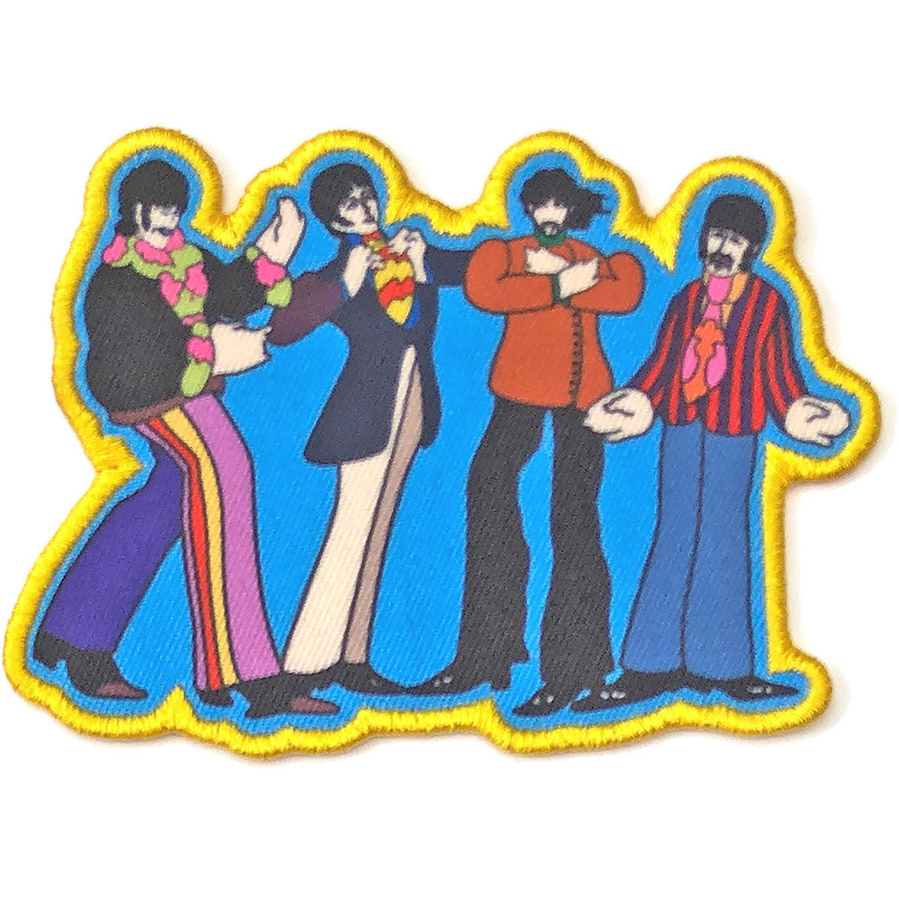 The Beatles Standard Patch: Yellow Submarine Sub Band (Loose) Standaard patch