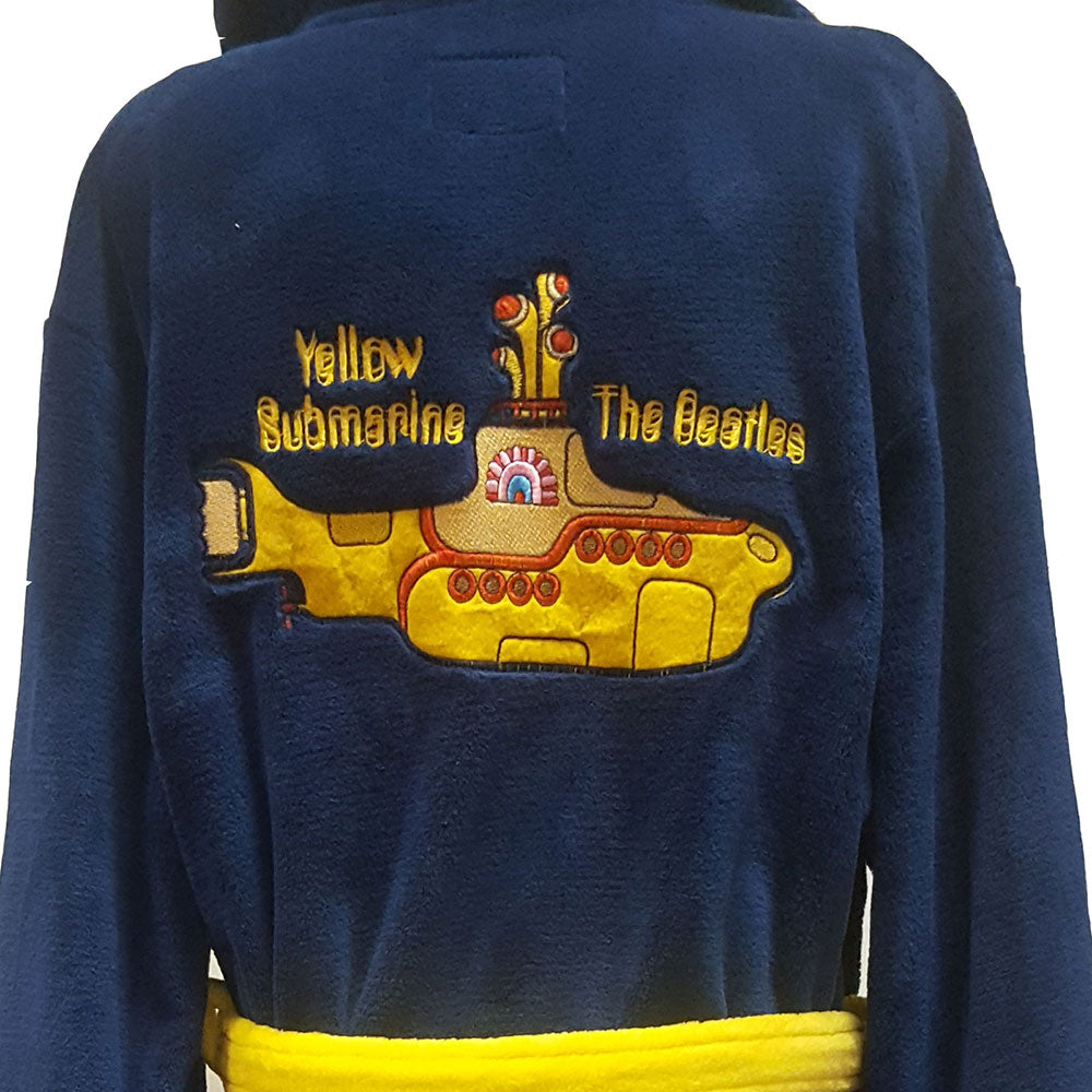 The Beatles Unisex Bathrobe: Yellow Submarine (Small - Medium) Bathrobe