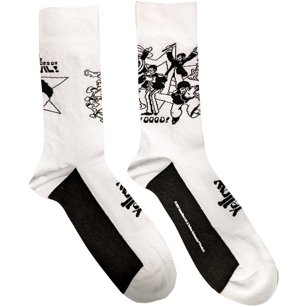 The Beatles Unisex Ankle Socks: Good V Evil (UK Size 7 - 11) Enkelsokken