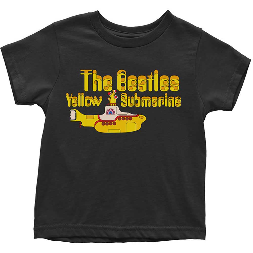 The Beatles Kids Toddler T-Shirt: Yellow Submarine Logo & Sub Toddler T-Shirt