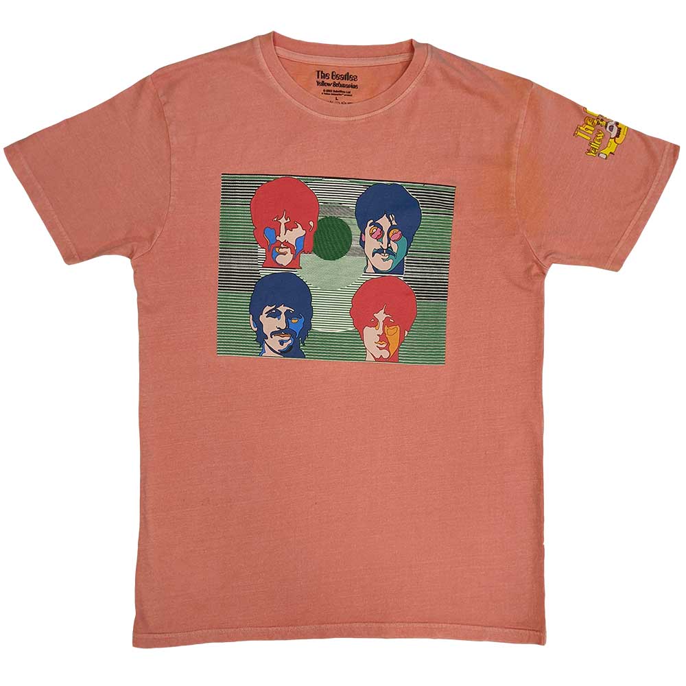 The Beatles Unisex T-Shirt: Yellow Submarine Magic Piano (Back Print) T-Shirt