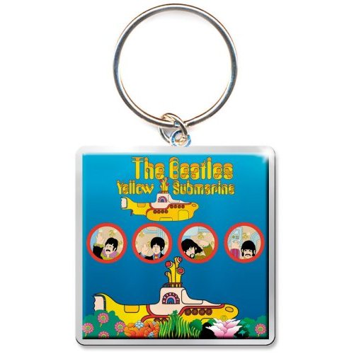 The Beatles Keychain: Yellow Submarine Portholes (Photo-print) Sleutelhanger