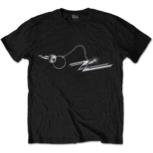 ZZ Top Unisex T-Shirt: Hot Rod Keychain T-Shirt